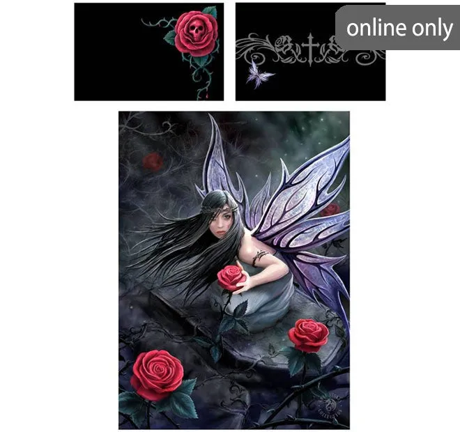 Rose Fairy Quilt Cover Set by Anne Stokes