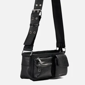 Rusty Destiny Crossbody Bag - Black