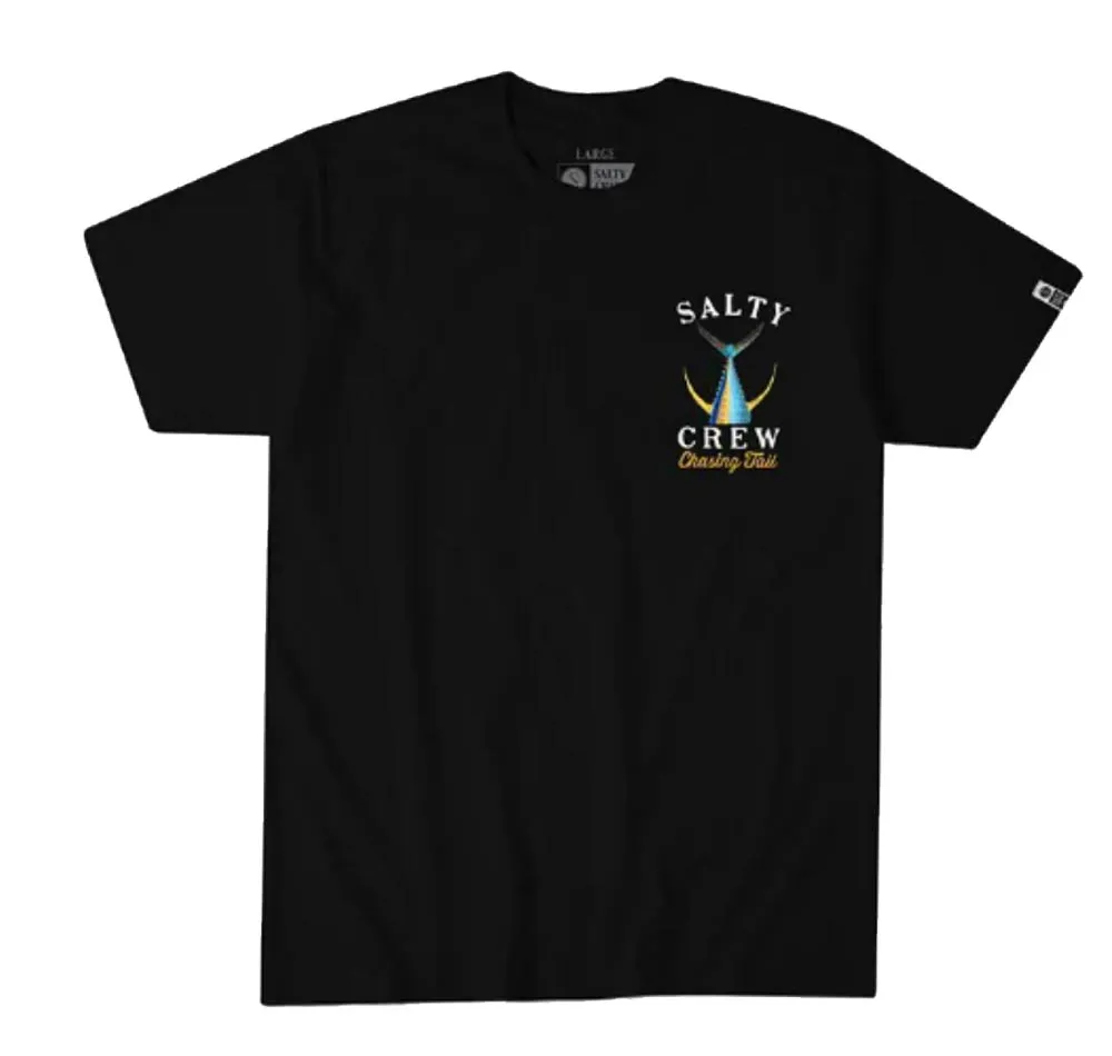 Salty Crew 'Tailed' Black T-Shirt