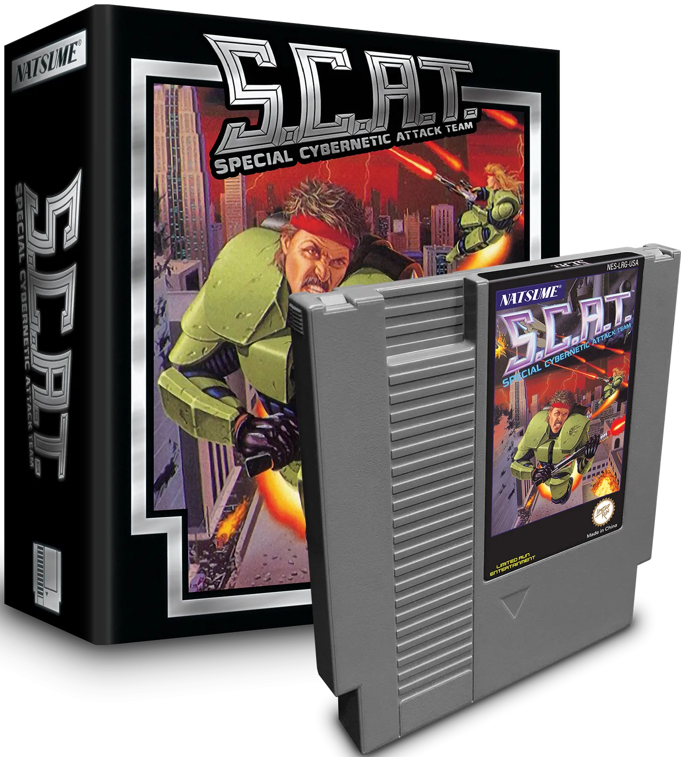 S.C.A.T.: Special Cybernetic Attack Team Collector's Edition (NES)