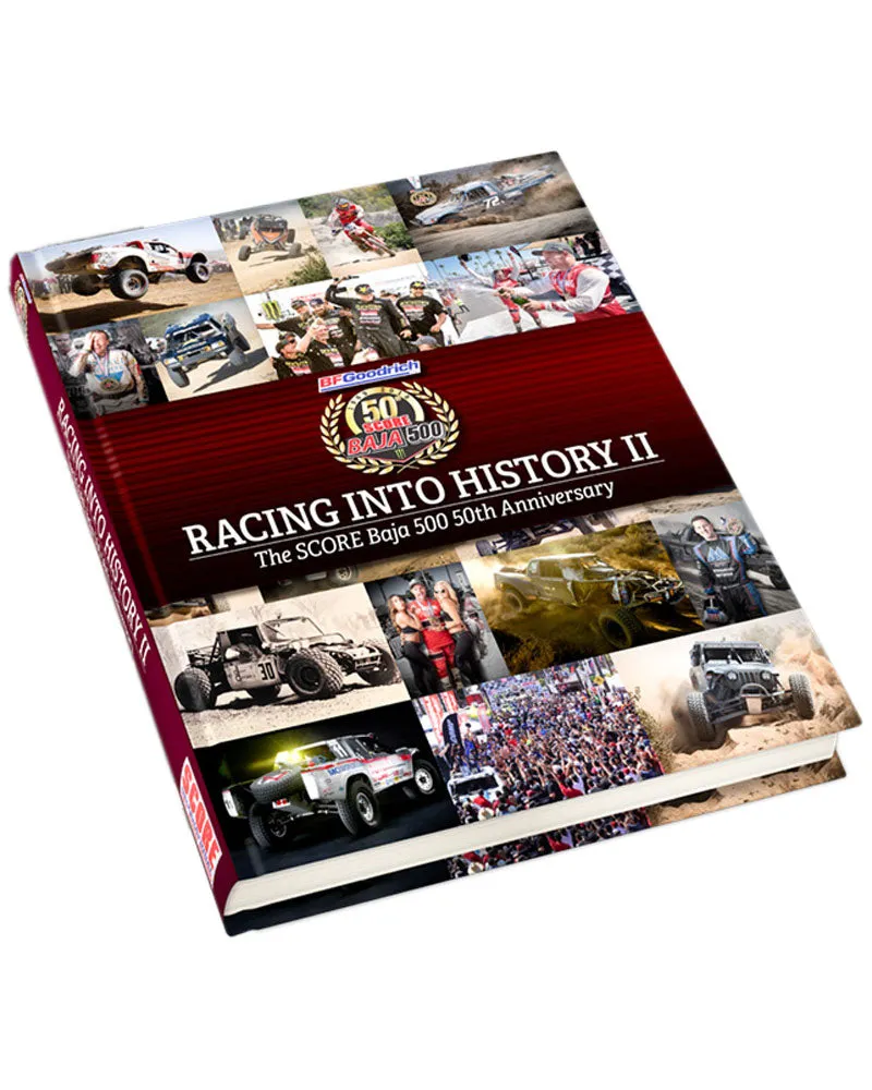 SCORE BAJA 500 and 1000 50th Anniversary Books