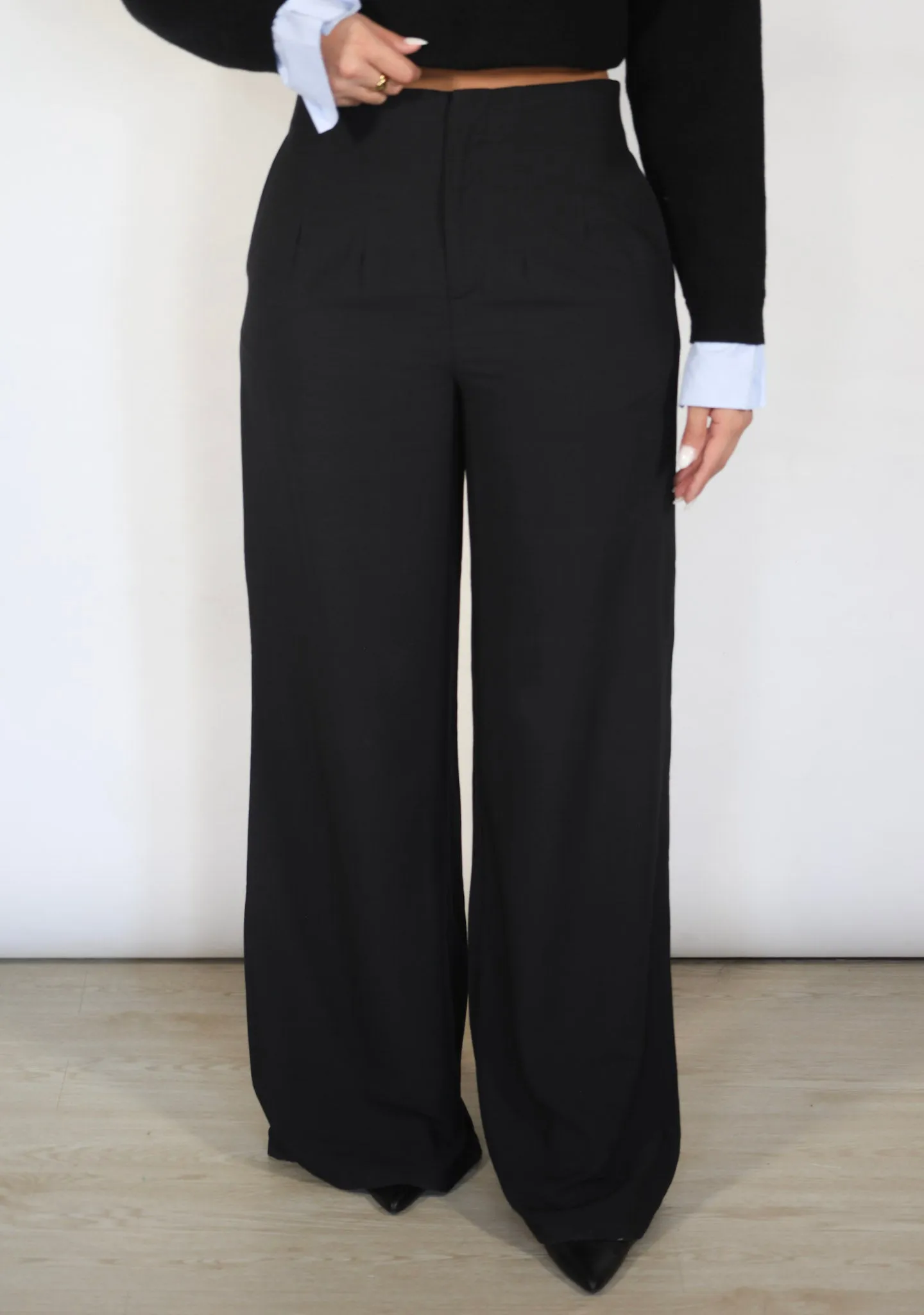 Sophisticated Company Black Trouser