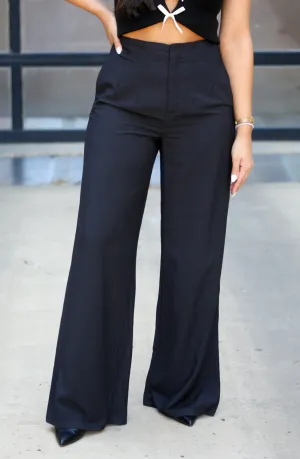 Sophisticated Company Black Trouser