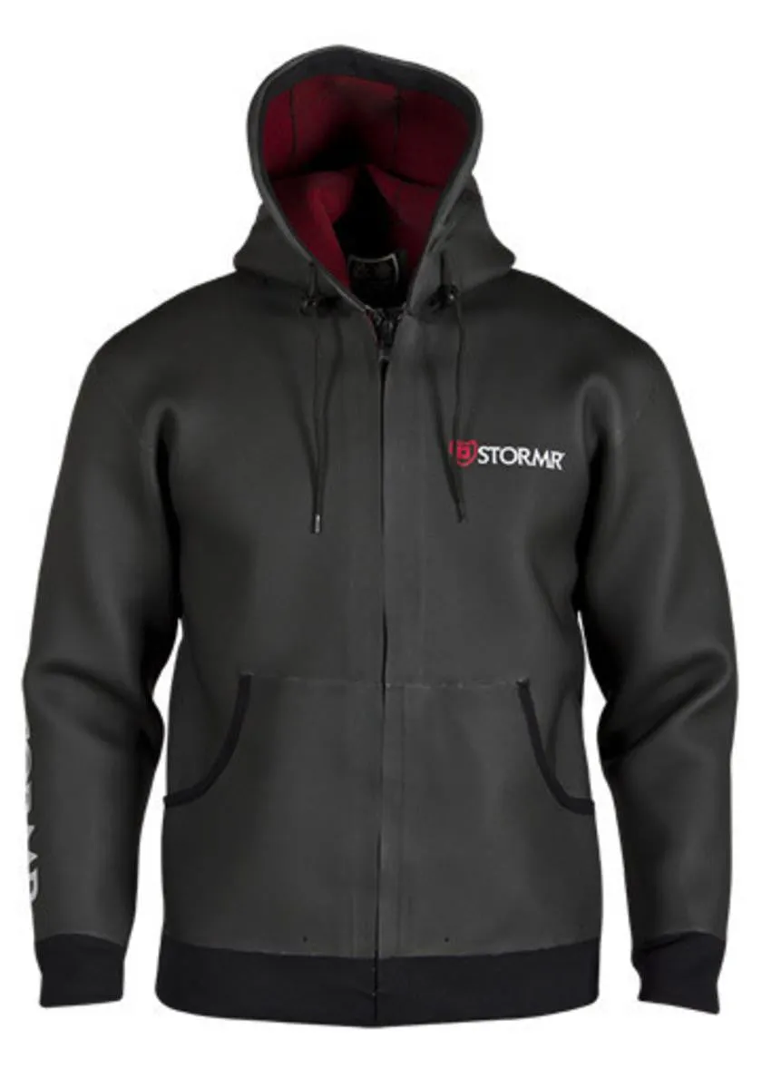 Stormr Men's Swell Neoprene Hoodie - Black