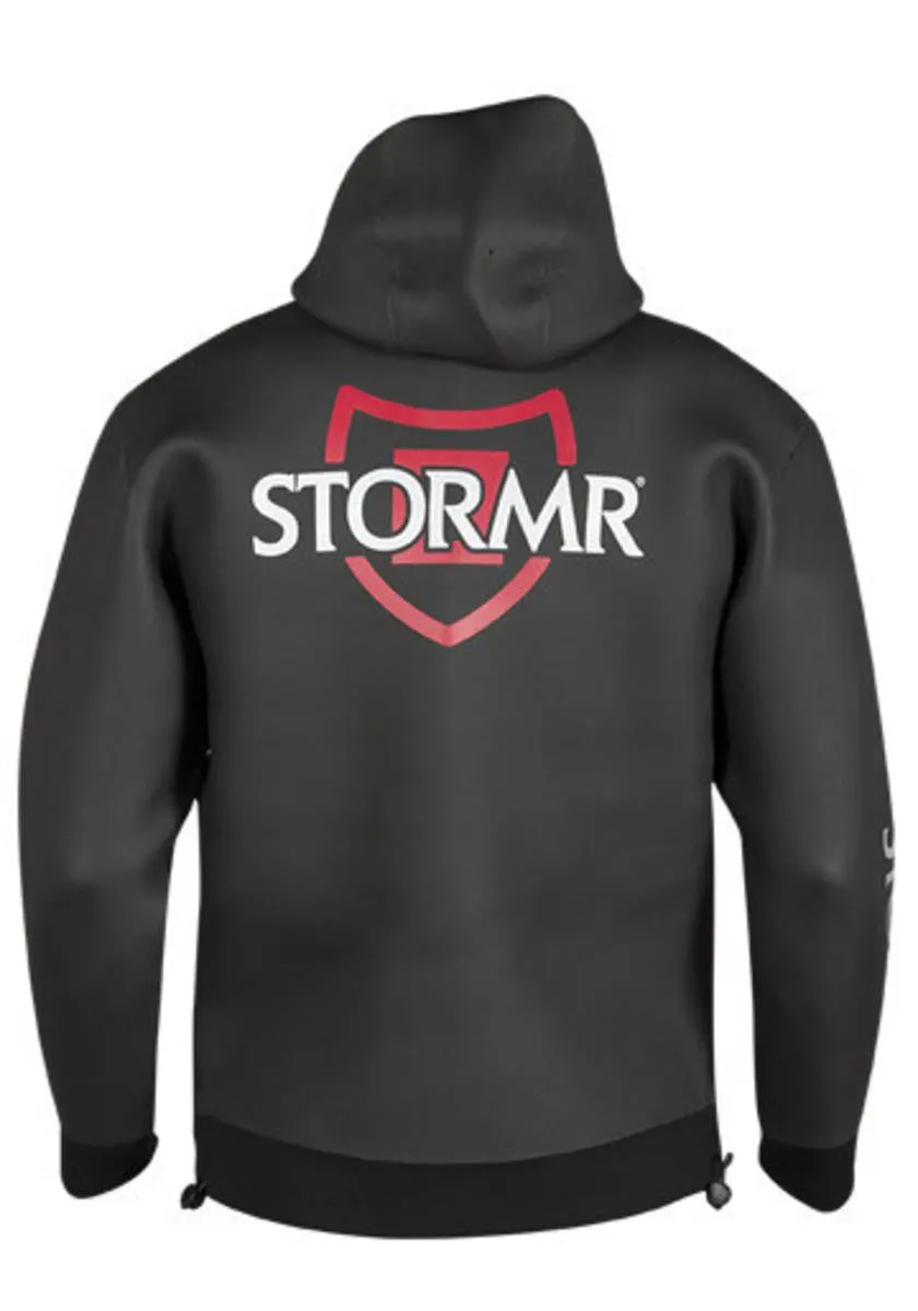 Stormr Men's Swell Neoprene Hoodie - Black