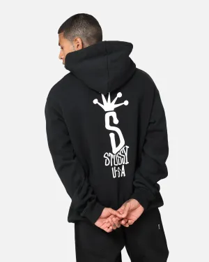 Stussy Big S LCB Hoodie Black