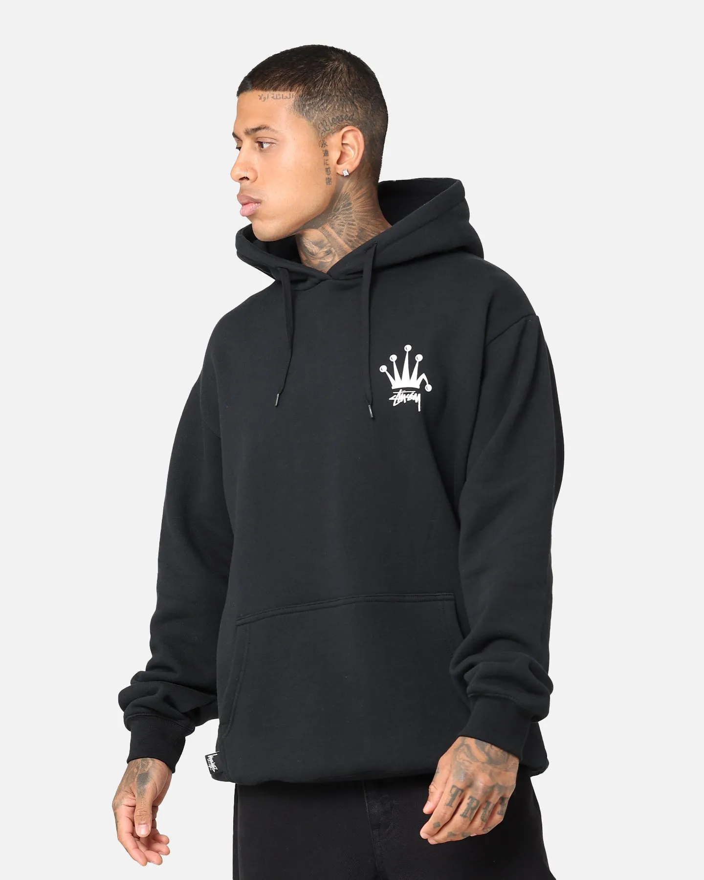 Stussy Crown LCB Hoodie Black