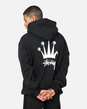 Stussy Crown LCB Hoodie Black