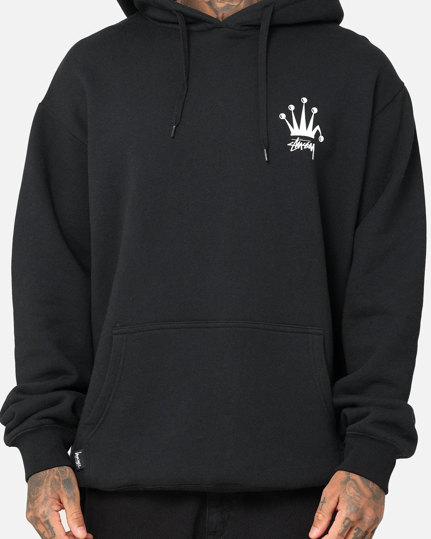 Stussy Crown LCB Hoodie Black