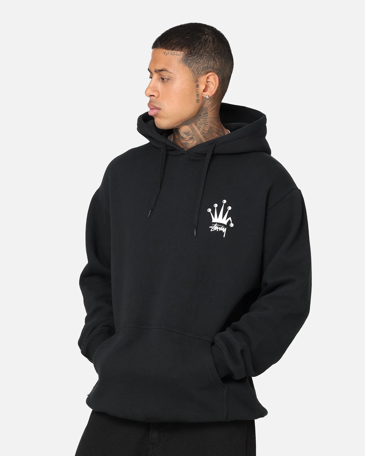 Stussy Crown LCB Hoodie Black