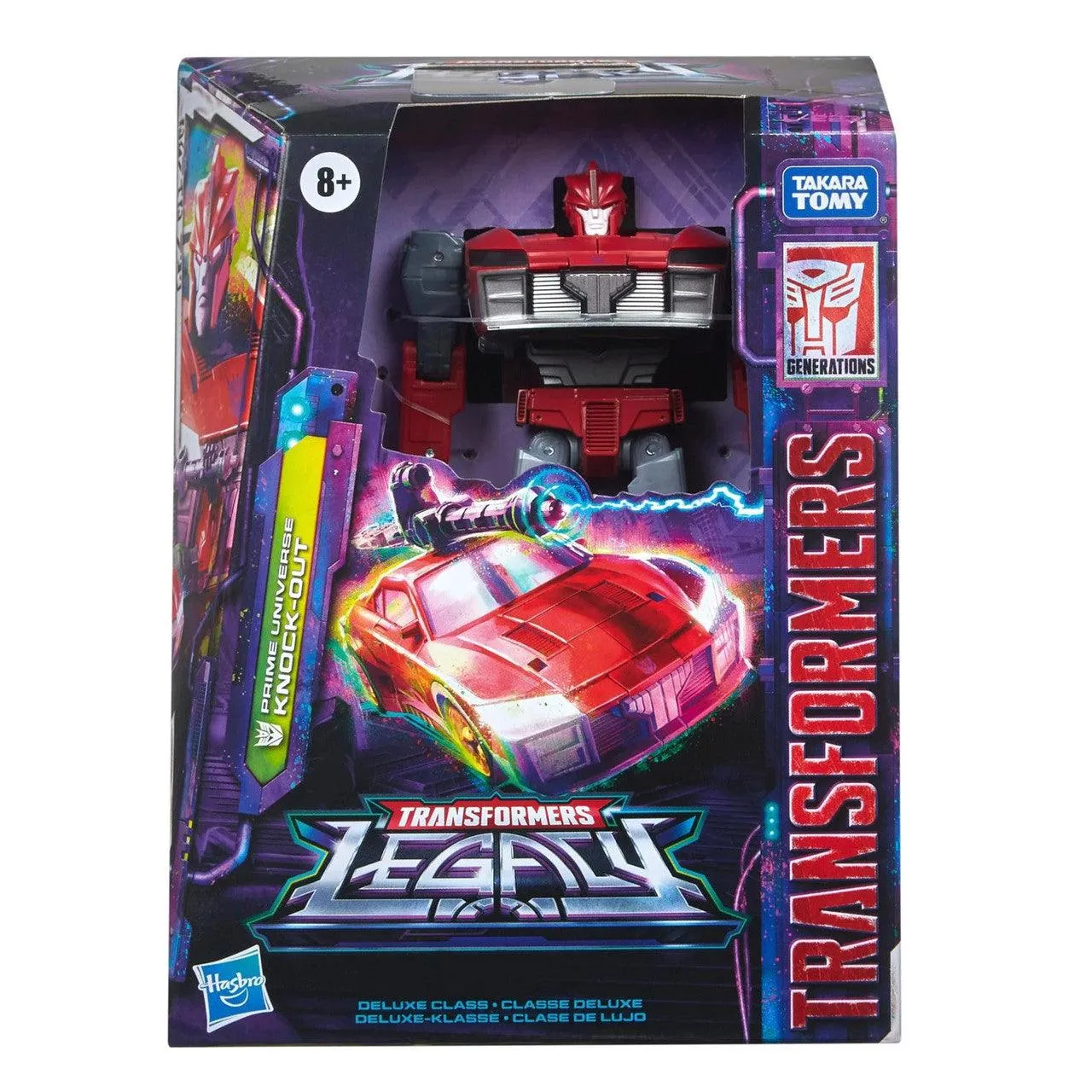 Transformers Legacy Deluxe Prime Universe KNOCK-OUT Action Figure