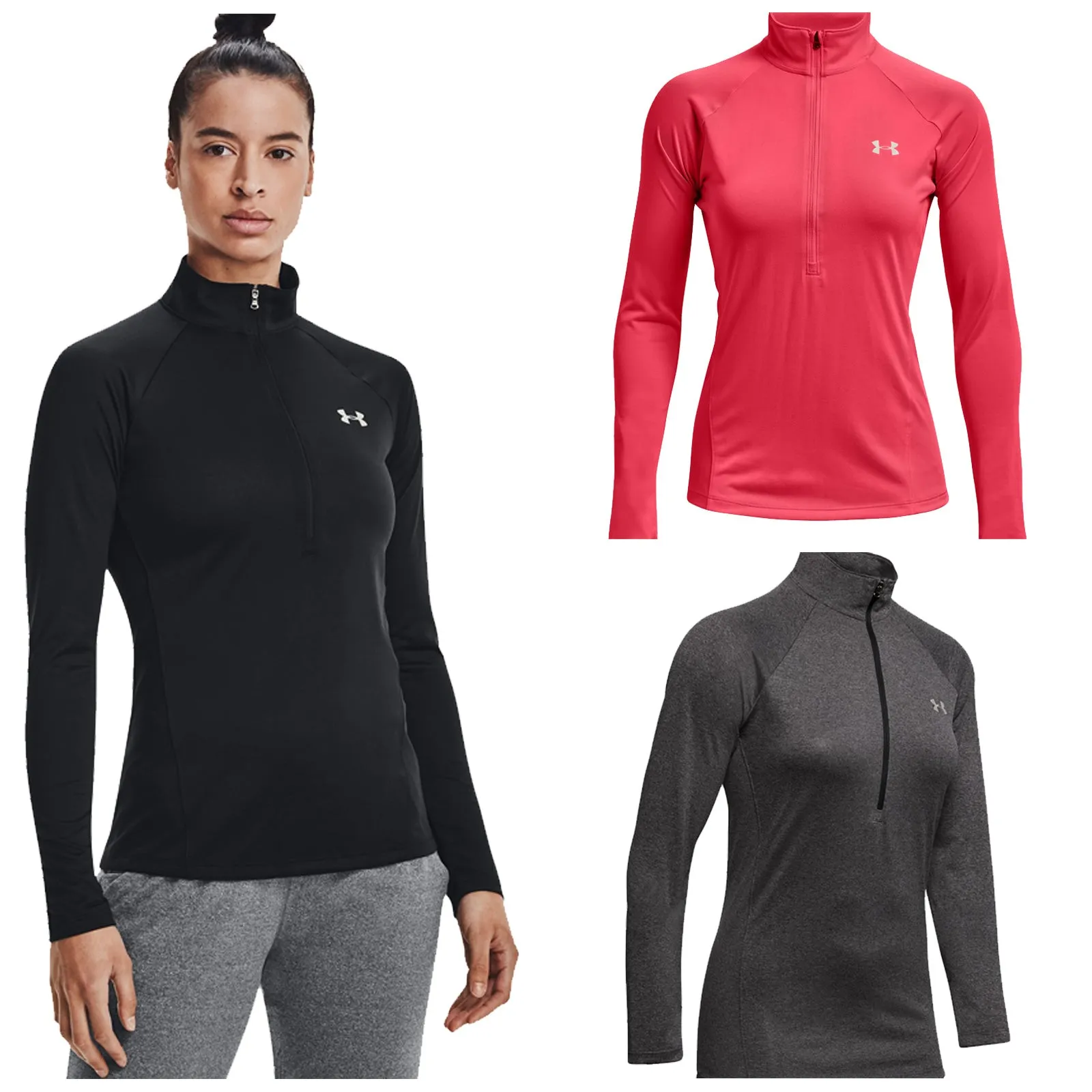 Under Armour Ladies Tech Half Zip Top