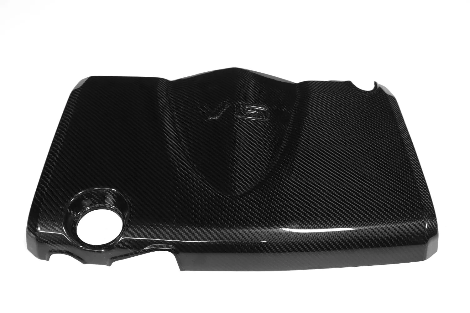 V6 Engine Cover Overlay Carbon Fiber 2018-2024 Toyota Camry & 2019  Avalon V6 Compatible