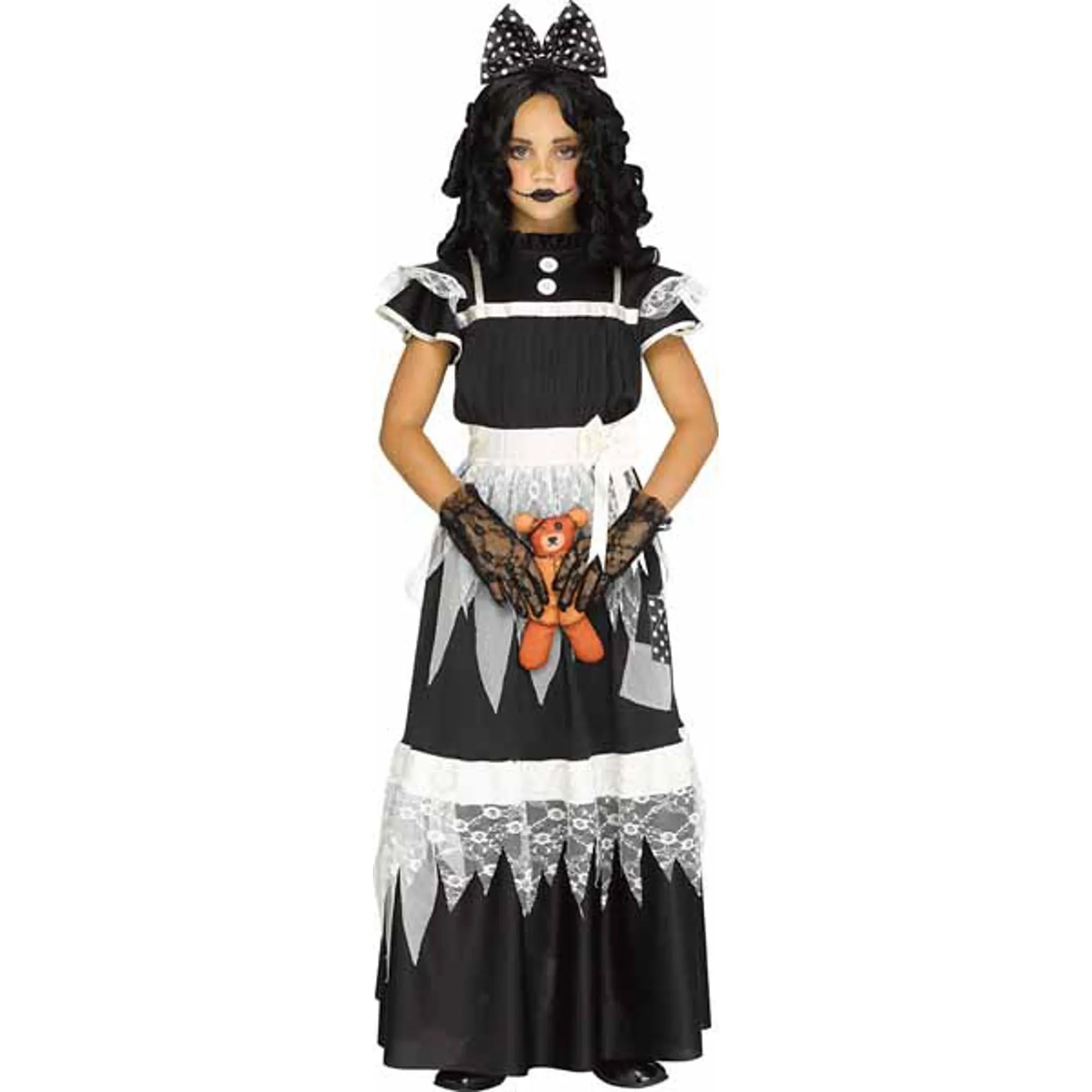 Victorian Deadly Dolly Costume for Girls (Size 12-14) (1/Pk)