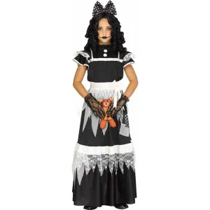 Victorian Deadly Dolly Costume for Women (Size 8-10) (1/Pk)