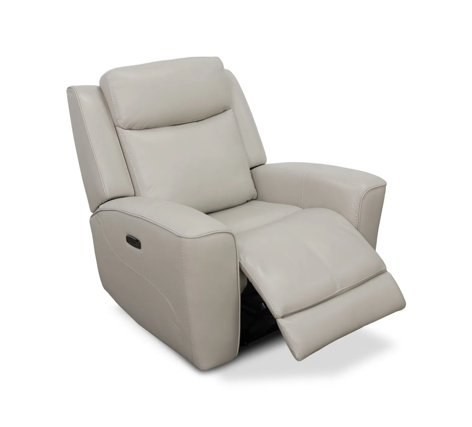 Willow Leather Power Recliner with Power Headrest